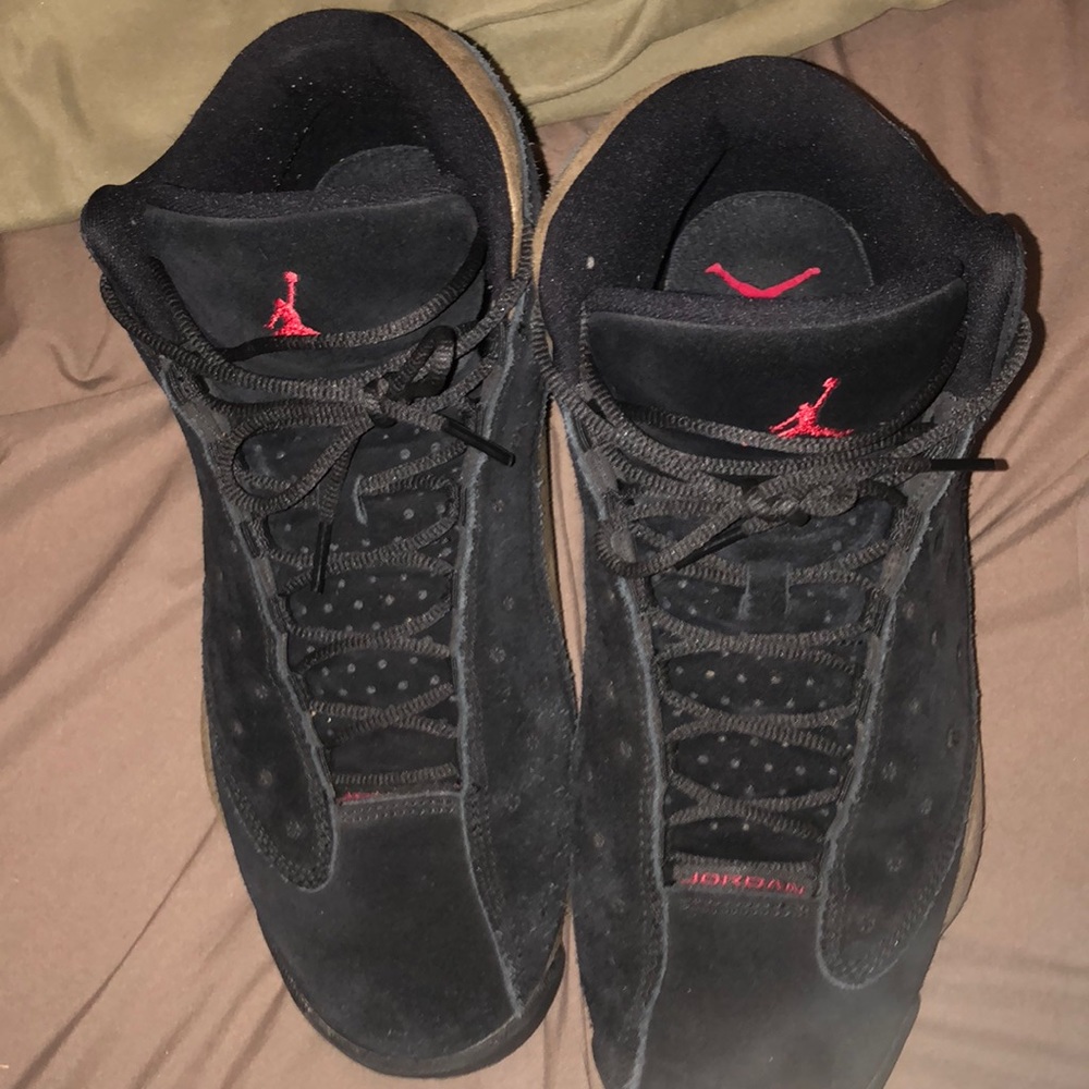 Jordan 13s olive
